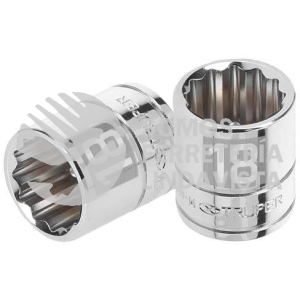 13638 D-3818-M DADO DE 18 MM 12 PUNTAS CUADRO 3/8" TRUPER