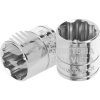 13641 D-3821-M DADO DE 21 MM 12 PUNTAS CUADRO 3/8" TRUPER