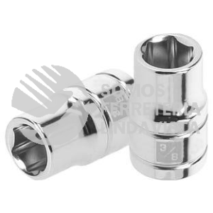 13607 D-3812-H DADO DE 3/8" 6 PUNTAS CUADRO 3/8" TRUPER