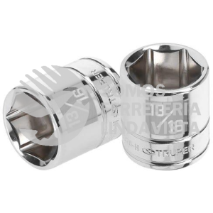 13614 D-3826-H DADO DE 13/16" 6 PUNTAS CUADRO 3/8" TRUPER