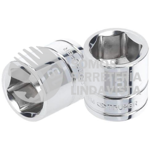 13682 D-3818-HM DADO DE 18 MM 6 PUNTAS CUADRO 3/8" TRUPER