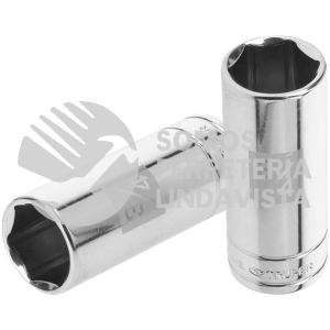 13718 D-3824-HL DADO LARGO DE 3/4" 6 PUNTAS CUADRO 3/8" TRUPER