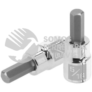 13466 D-4990-5/16 DADO PUNTA HEXAGONAL DE 5/16" CUADRO 3/8" TRUPER
