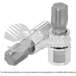 13570 D-523920-W DADO PUNTA TORX T-20 CUADRO 3/8" TRUPER