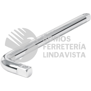 13913 L-5486 MANGO CUADRO 1/2" EN "L" LARGO 9" TRUPER
