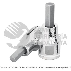 13253 D-1241-3/8 DADO PUNTA HEXAGONAL DE 3/8" CUADRO 1/2" TRUPER