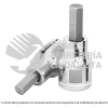 13254 D-1241-7/16 DADO PUNTA HEXAGONAL DE 7/16" CUADRO 1/2" TRUPER