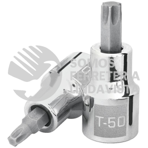 13439 D-543950-W DADO PUNTA TORX T-50 CUADRO 1/2" TRUPER