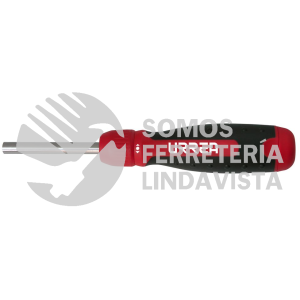 9315MM DESTORNILLADOR CON MANGO TIPO REVOLVER DE MATRACA CON PUNTAS INTERCAMBIABLES 15 EN 1 URREA