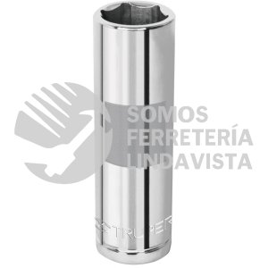 13323 D-1212-HL DADO LARGO DE 3/8" 6 PUNTAS CUADRO 1/2" TRUPER