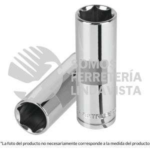 13326 D-1218-HL DADO LARGO DE 9/16" 6 PUNTAS CUADRO 1/2" TRUPER