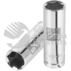 13365 D-1220-50L DADO LARGO PARA BUJIA DE 5/8" 6 PUNTAS CUADRO DE 1/2" TRUPER