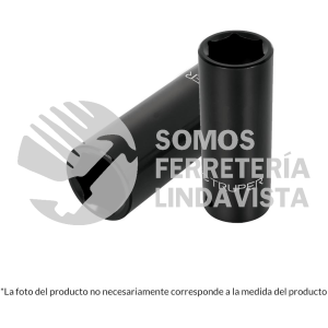 12432 D-7320-ML DADO LARGO CUADRO 1/2" DE IMPACTO 6 PUNTAS DE 20 MM TRUPER