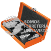 13926 JPH-1/2X6M JUEGO DE 6 DADOS CUADRO 1/2" PUNTA HEX MM ESTUCHE METALICO TRUPER