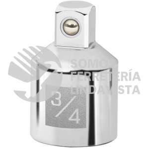 13424 A-5453 ADAPTADOR PARA MATRACA DE CUADRO 3/4" A CUADRO 1/2" TRUPER