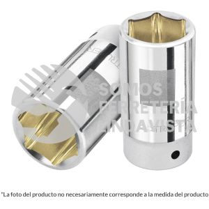 13890 D-3446-HL DADO LARGO DE 1-7/16" 6 PUNTAS CUADRO 3/4" TRUPER