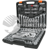 12894 JD-199MP JUEGO 199 HERRAMIENTAS 1/4" 3/8" Y 1/2" STD Y MM P/MECANICO TRUPER