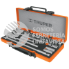 13938 JD-1/2X26MP JUEGO DE 25 HERRAMIENTAS CUADRO 1/2" STD Y MM PARA MECANICO TRUPER
