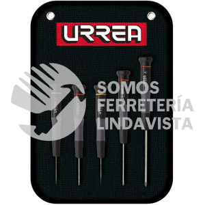 9500BC JUEGO DE DESTORNILLADORES DE PRECISION ESD ANTI-ESTATICOS COMBINADOS, 5 PIEZAS URREA