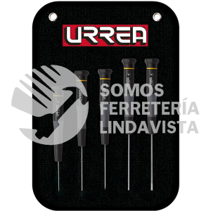 9500BG JUEGO DE DESTORNILLADORES DE PRECISION ESD ANTI-ESTATICOS PUNTA PLANA, 5 PIEZAS 9504B, 9505B, 9506B, 9507B, 9508B URREA