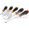 14138 DTJ-5B JUEGO DE 5 DESARMADORES MANGO COMFORT GRIP TRUPER