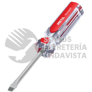 21456 DR-3/16X3TP DESARMADOR PLANO 3/16 X 3" MANGO DE PVC PRETUL