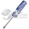 21473 DP-3/16X4TP DESARMADOR DE CRUZ 3/16 X 4" MANGO DE PVC PRETUL