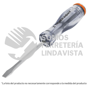 14158 GO-1/4X4P DESARMADOR PLANO DE GOLPE 1/4" X 4" TRUPER