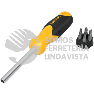 21372 DES-6P DESARMADOR CON 6 PUNTAS PRETUL