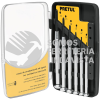 21382 J-DEJ-6P JUEGO CON 6 DESARMADORES DE PRECISION MANGO METALICO PRETUL