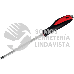 9186G DESTORNILLADOR CON MANGO BIMATERIAL DE GOLPE, PUNTA PHILLIPS #3 X 6" URREA
