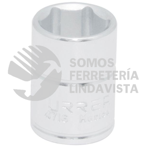 4716 DADO CUADRO DE 1/4", 6 PUNTAS, EN PULGADAS, 1/2" URREA