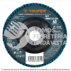 11671 DLT-1701 DISCO LAMINADO 4" GRANO 60 CENTRO 5/8" TRUPER