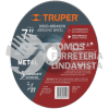 12567 ABT-999 DISCO TIPO 27 DE 7" X 6.4 MM PARA DESBASTE DE METAL TRUPER