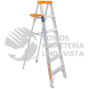 10335 EST-25 ESCALERA DE TIJERA TIPO LL 5 PELDAÑOS Y BANDEJA TRUPER
