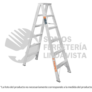 10497 ESTD-26 ESCALERA DE TIJERA DOBLE TIPO LL 6 ESCALONES TRUPER