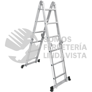 24121 ESMU-112P ESCALERA DE MULTIPOSICION 12 ESCALONES PRETUL