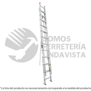 16027 ESE-20 ESCALERA DE EXTENSION TIPO III 20 PELDAÑOS TRUPER