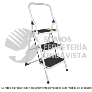24118 ESTU-2P ESCALERA TUBULAR PLEGABLE 2 PELDAÑOS PRETUL