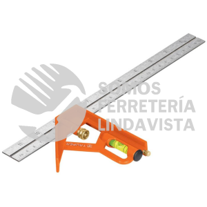 14380 ECT-12 ESCUADRA 12" DE COMBINACION CON PUNZON PARA MARCAR TRUPER