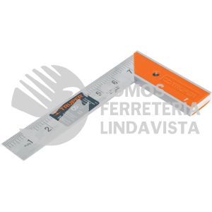 14372 EC-8 ESCUADRA 8" PARA CARPINTERO CON MANGO 100% DE ALUMINIO TRUPER