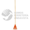 14345 EP-15 ESCOBA PLASTICA PARA JARDIN RIGIDA 15 DIENTES MANGO 48" TRUPER