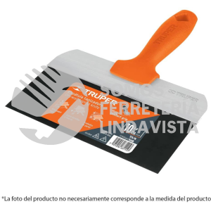 14460 ETA-10 ESPATULA TAPIZADORA DE 10" ACERO AL MEDIO CARBONO TRUPER