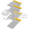 24200 CUÑ-4P JUEGO DE 4 CUÑAS CON MANGO DE PLASTICO PRETUL