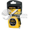 21605 PRO-3MEB FLEXOMETRO AMARILLO 3 M CINTA 13 MM EN TARJETA PRETUL