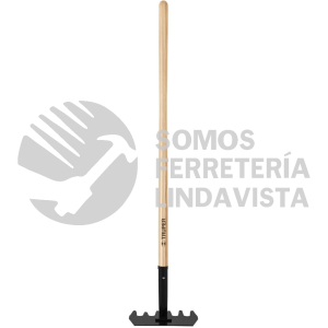 17891 MAC RASTRILLO MCLEOD CON MANGO DE MADERA DE 48" TRUPER