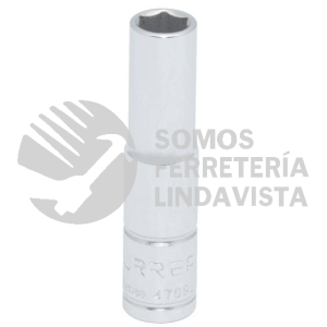 4709L DADO LARGO CUADRO DE 1/4", 6 PUNTAS, EN PULGADAS, 9/32" URREA