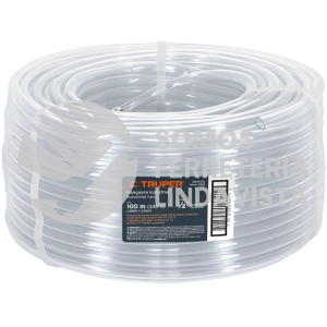19868 MAN-1/2I METRO DE MANGUERA 1/2" INDUSTRIAL EN ROLLO DE 100 M TRUPER