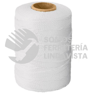 12989 HIL-165 CARRETE CON 165 M DE HILO PARA ALBAÑIL BLANCO TRUPER