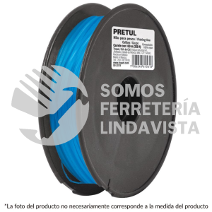 27064 HIPE-70 CARRETE CON 100 M DE HILO PARA PESCA AZUL CALIBRE 0.70 MM PRETUL